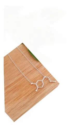 Collar Molecula Adrenalina En Plata Aventura