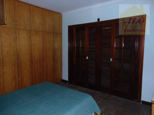 Imagem 11 de 30 de Sobrado À Venda, 420 M² Por R$ 1.200.000,00 - Canto Do Forte - Praia Grande/sp - So0296