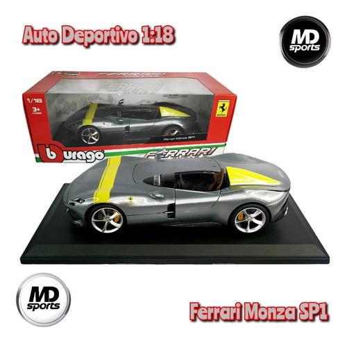 Auto Deportivo Colección 1:18 - Ferrari Monza Sp1 