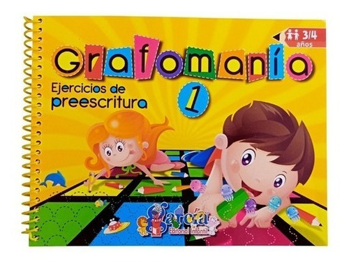 Grafomania 1 Lib Ejercicios, Preescritura, Editorial García