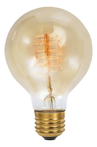 Foco Decorativo Incandescente G80 35w Base Comun Tecnolite