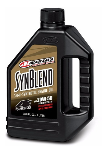 Aceite Maxima Syn Blend Semi Sintetico. 1 Litro. Sae 20w50