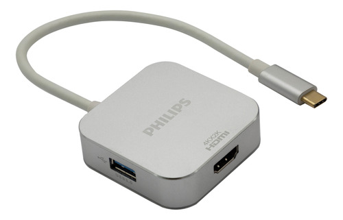 Hub Usb-c 4 En 1 Philips Dlk2310c/94 