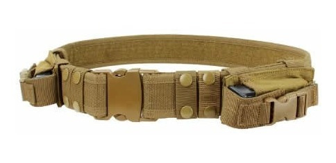 Cinturon Condor Tactical Belt Con Dos Compartimientos