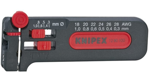 Knipex 12 80 100 sb Awg 18   28 mini Alambre Herramien