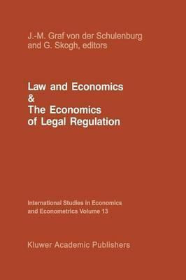 Libro Law And Economics And The Economics Of Legal Regula...