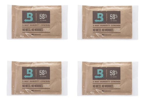 X4 Boveda 58% 8g Regulador Humedad Cosecha Curado Original