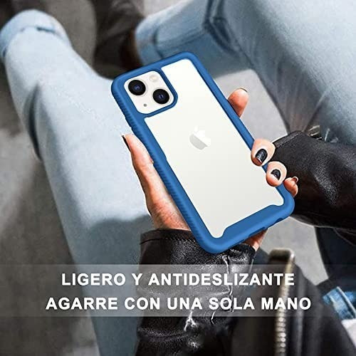 Funda Para iPhone 12 Rígida Antishock Transparente