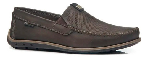 Calzado Mocasin De Cuero Pegada Washed Footprint Adulto