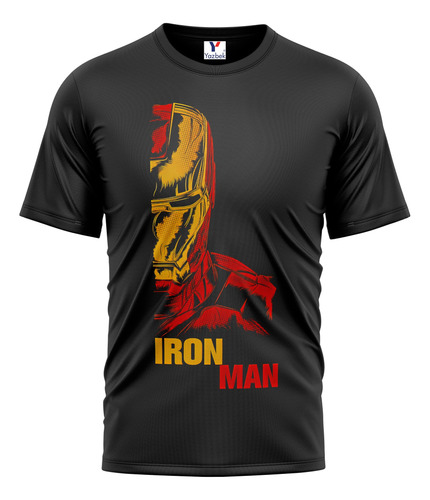 Playera Iron Man, 100% Algodón 03