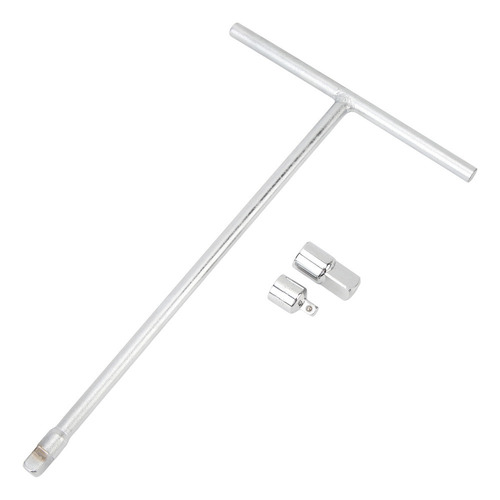 Llave Con Mango En T De 3/8 Pulgadas Con Adaptadores De 1/4
