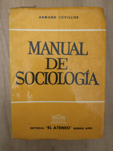Manual De Sociología - Armand Cuvillier