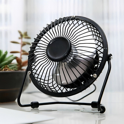 Mini Ventilador Usb Portátil Silencioso De Escritorio