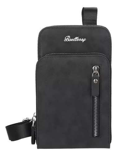 Bolso Cruzado Baellery De Cuero Gran Capacidad Para Hombres