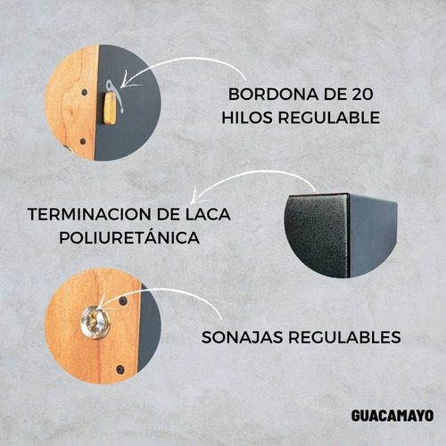 Imagen 5 de 10 de Cajon Dual - 5 Sonidos - Flamenco Peruano Sonajas/bordonas