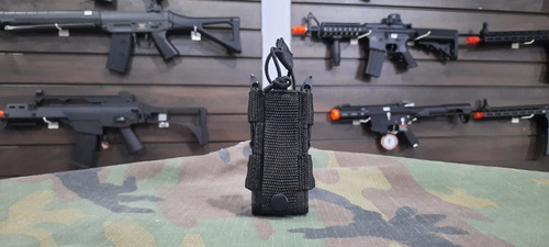 Imagem 2 de 3 de Airsoft Porta Mag Pistola Modular Universal Preto