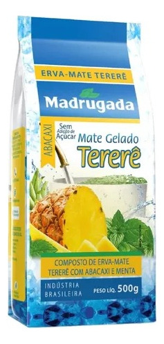 Yerba Mate Terere Madrugada Anana Y Menta 500g Sin Gluten