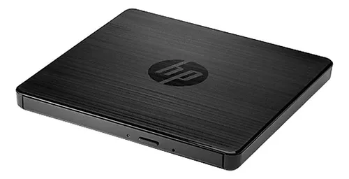 Unidad Externa Portátil De Cd/dvd Rw Hp F2b56aa Usb Negra