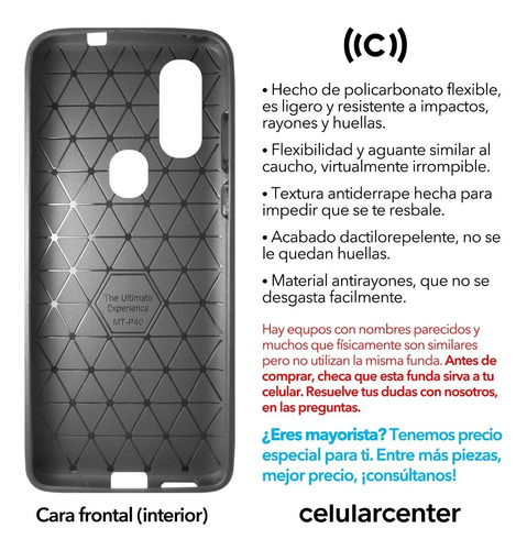 Funda Para Motorola One Vision Case Protector Cover Moto