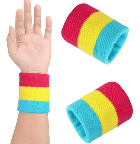 Juego De Muñequeras Deportivas De Algodón (1 Diadema + 2