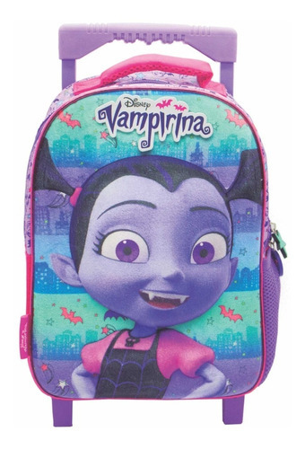 Mochila Con Carro Jardin 12p Vampirina Disney