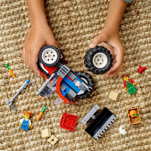 Lego City Tractor 60287 Kit De Construo Cool Toy For