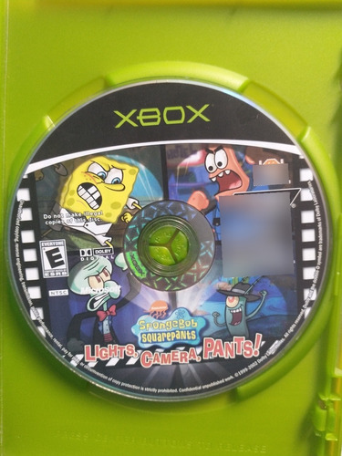 Spongebod Squarepants Xbox Clasico 