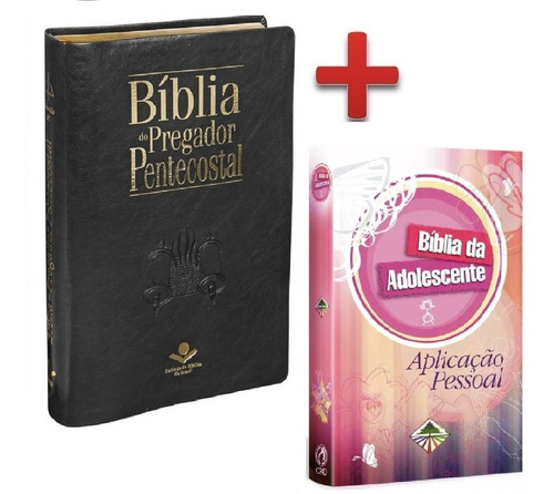 Bíblia D Pregador Pentecotal+bíblia Da Adolescente Aplicação