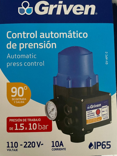 Press Control Dual Sensor De Flujo 110/220v.