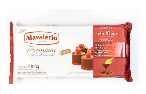 Cobertura De Chocolate Premium  1kg Mavalerio