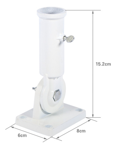 Soporte De Banderín Montado En La Pared, Soporte Ajustable D