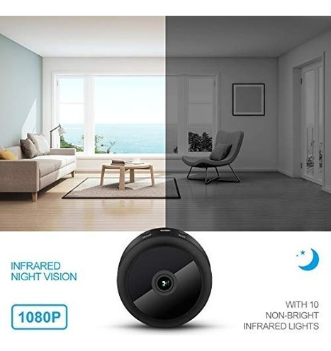 Aobo Cámara Espía Wifi Cámara Oculta Mini Inalámbrico Hd 108
