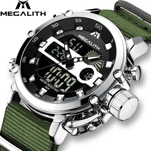 Relógio Megalith - Esportivo-militar