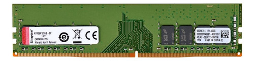 Memória Ram Kingston 8gb Ddr 4 2666mhz Para Pc