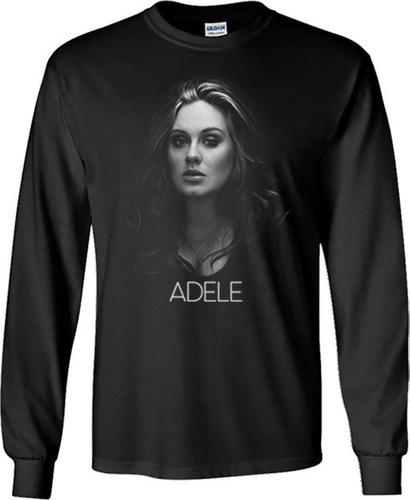 Adele Playeras Manga Larga Para Hombre Y Mujer