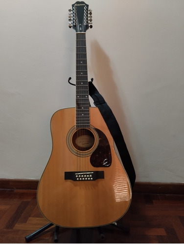 Guitarra Epiphon 12 Cuerdas Mo  Dr- 212 / Estuche 