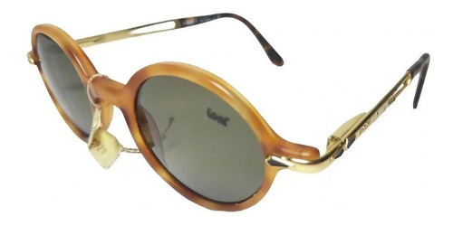 Imagen 2 de 2 de Anteojo Gafa Lente Estilo Lennon Sol Look Habano