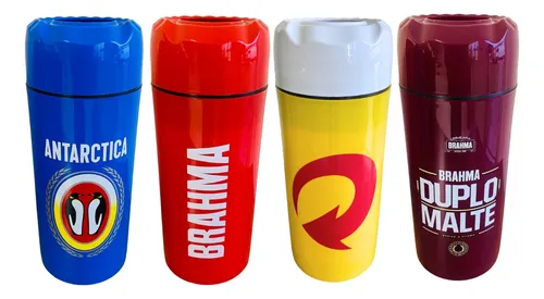 comprar Kit 4 Porta Garrafa 1 Litro Suporte Litrão Cerveja Térmico