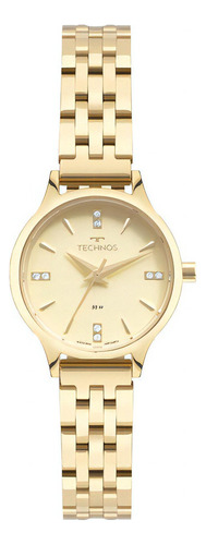 Relógio Technos Feminino Mini Dourado - Gl32an/1x