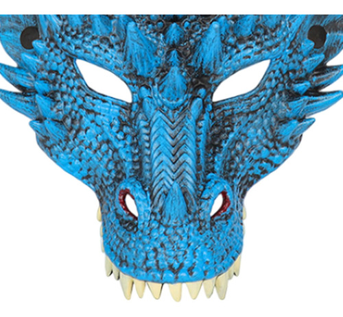2 X 3d Dragon Mask Half Face Mask Scary Adults Halloween