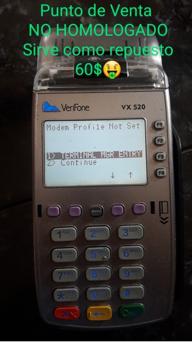 Verifone Vx520 Inalámbrico Para Repuesto