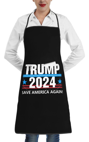Trump 2 Delantal Para Hombr Mujer Cocinar Parrilla Regalo