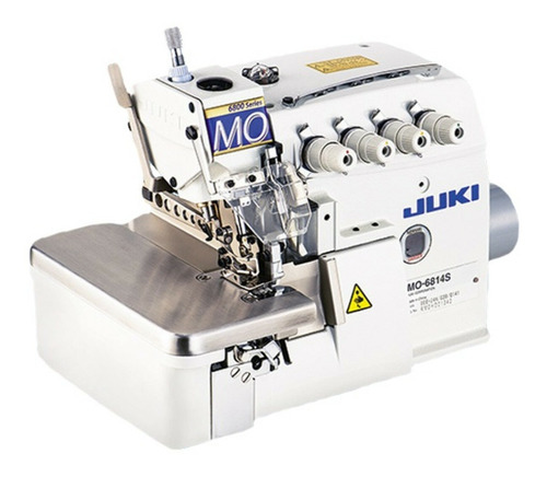 Imagen 1 de 1 de Máquina de coser industrial Juki MO-6800S Series MO-6814S blanca
