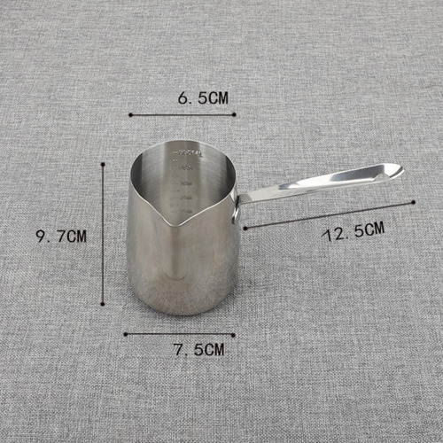 Cafetera De Acero Inoxidable Con De Vertido Preciso 350ml