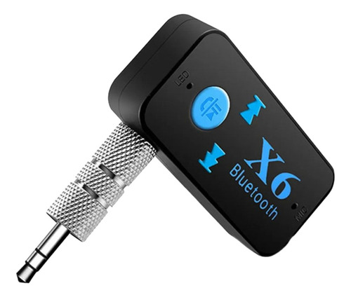 Adaptador Bluetooth Recargable Para Carro Control De Volumen