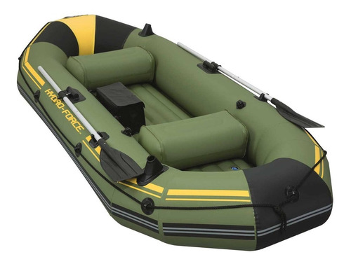 Bote Voyager Inflable 100 Dos Remos Playa Lagunas Rios