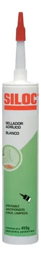 Siloc Sellador Acrilico Blanco X 455grs - Pintolindo