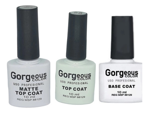 Top Coat Matte+base Coat+top Coat
