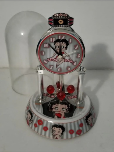 Reloj Porcelana Betty Boop Coleccionable-sin Caja Disponible