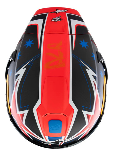 Capacete Top Speed Alpinestars Supertech Sr10 R10 J. Miller